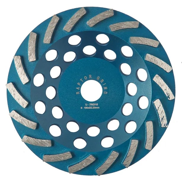 Unitec Diamond 180mm Raptor Grind Diamond Cup