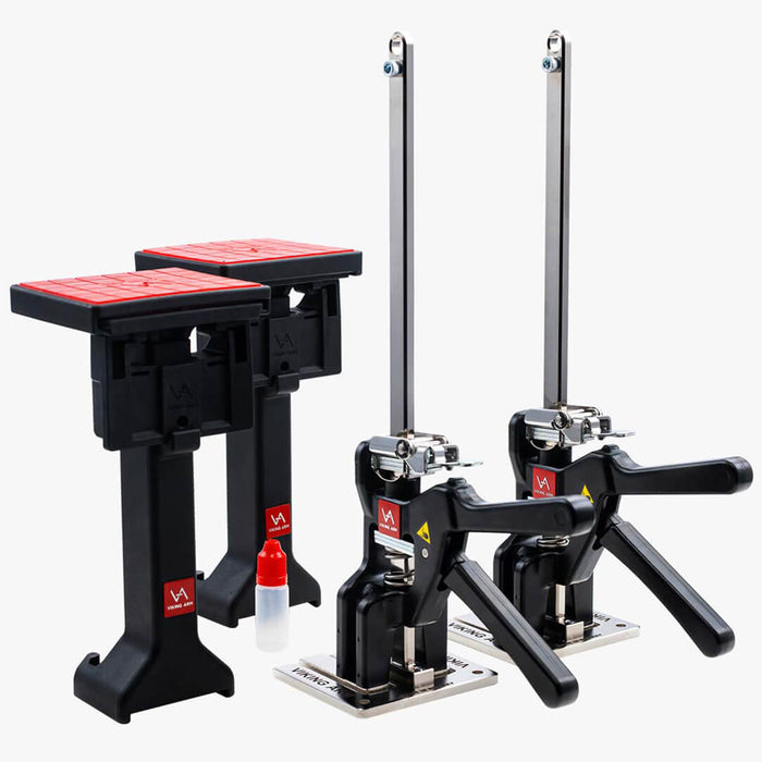 Viking Arm with 2 X Cabinet Installation System / Tool Case + 2 X Cabinet Installation Kit - VIKVA0220