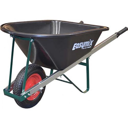 Masterfinish by A.G.Pulie Poly Tray Handyman Wheel Barrow 100ltr W250P