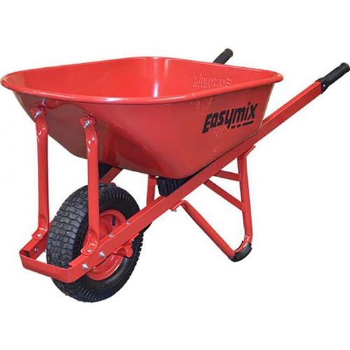 Masterfinish by A.G.Pulie Red W/Barrow With Steel Tray W300S-HSRWAS