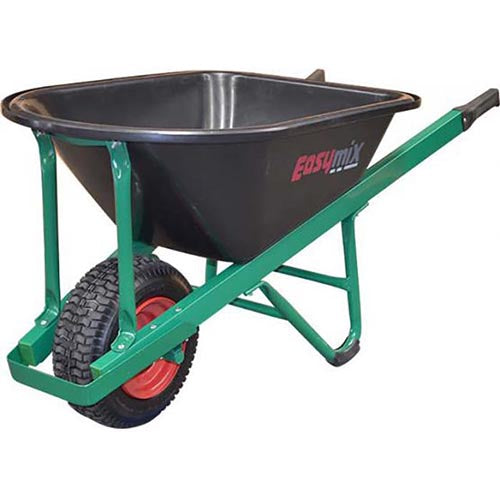 Masterfinish by A.G.Pulie GreeN Wbarrow with Poly Tray W800P-HTHNGS