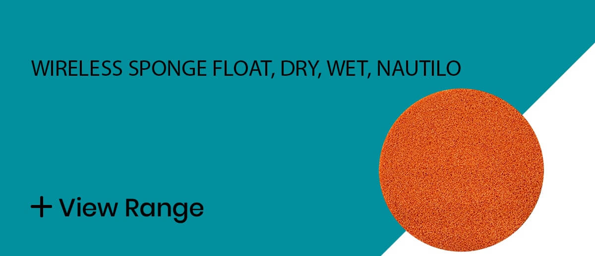 WIRELESS SPONGE FLOAT, DRY, WET, NAUTILO