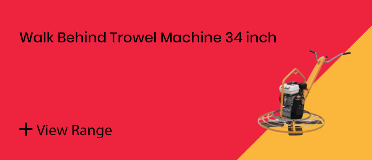 Walk Behind Trowel Machine 34 inch