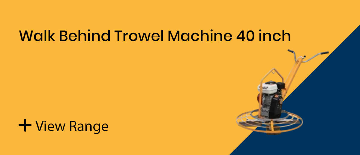 Walk Behind Trowel Machine 40 inch