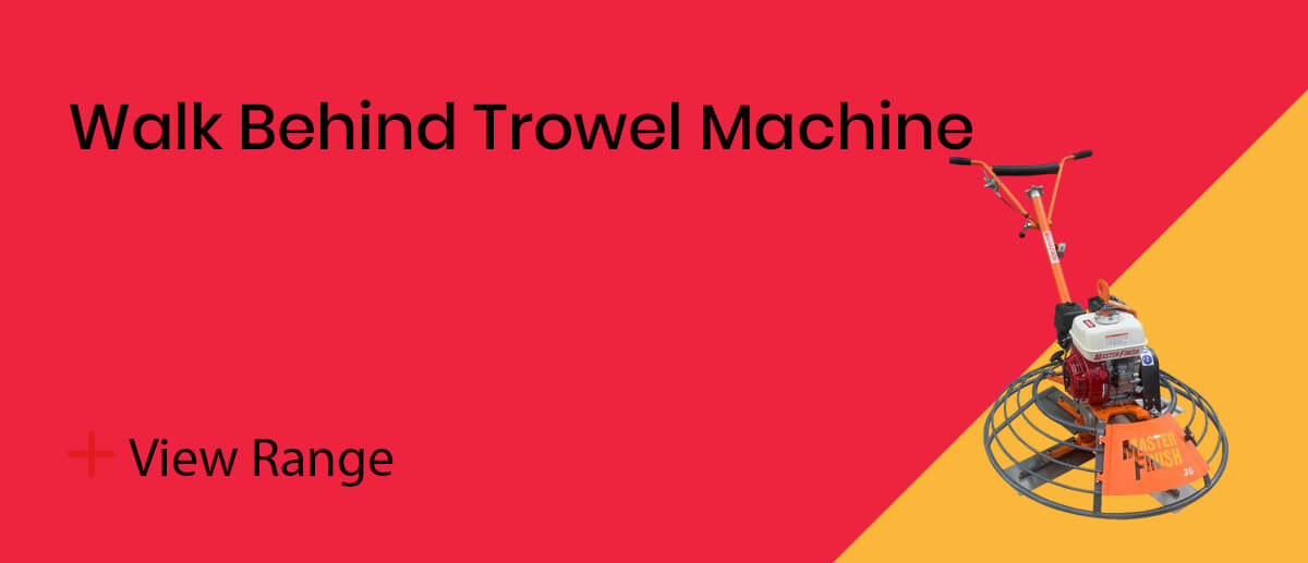 Walk Behind Trowel Machine