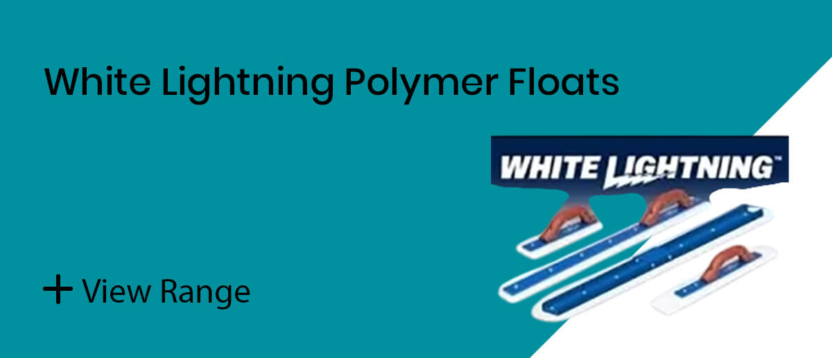 White Lightning Polymer Floats