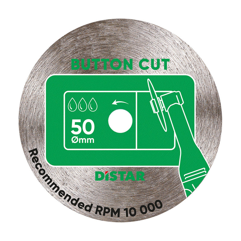 Distar Diamond Cutting Blade Proxxon 50x0,8x5,8 ButtonCut - 11120159105