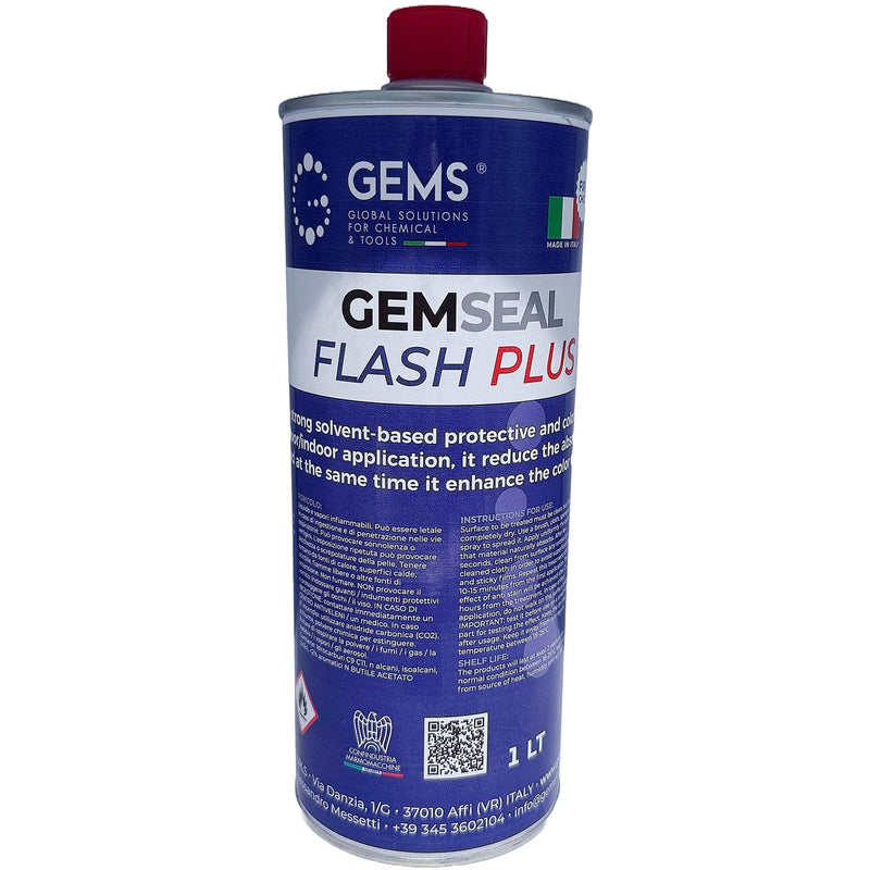Gems Italia Gemseal Flash Plus Strong Solvent-based Protectant And Color - Betontools Australia