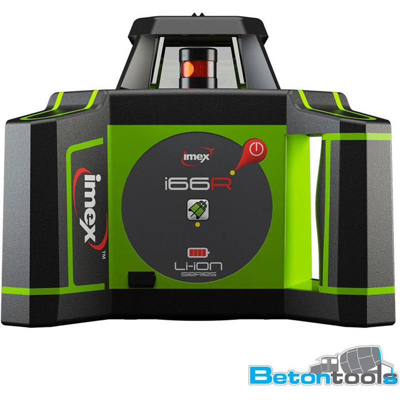 Imex Rotating laser Horizontal Red Beam 012-I66R - Betontools Australia