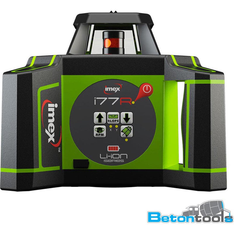 Imex Rotating laser Horizontal Red Beam 012-I77R - Betontools Australia