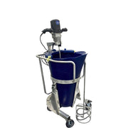 Makinex Mixing Station Complete with 2200w Mixer Motor 2 Paddles MS-150 - Betontools Australia