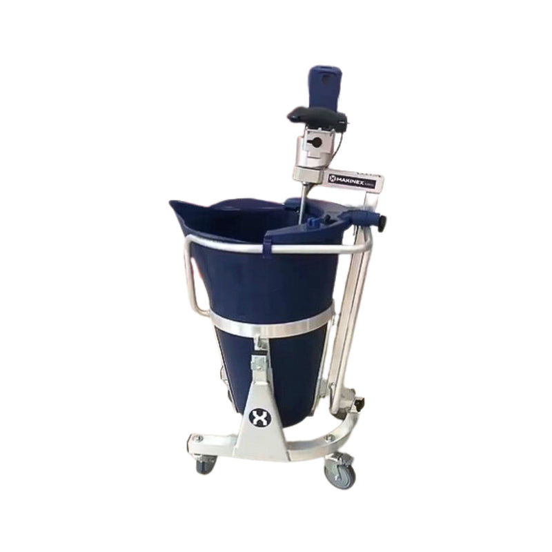 Makinex Mixing Station Complete with 2200w Mixer Motor 2 Paddles MS-150 - Betontools Australia