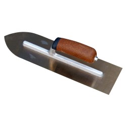 Marco Pro - German Premium Pointed Concrete Trowel - Golden Stainless - 405 X 115mm - Cork Handle