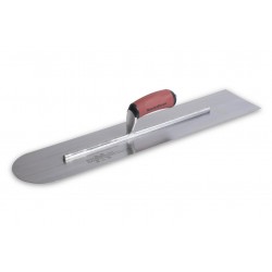 Marshalltown 610 X 127 Rounded Front Carbon Steel Trowel - Durasoft MTMXS245RD - 12223