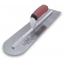 Marshalltown 508 X 102 Rounded Front Carbon Steel Trowel - Durasoft - MTMXS20RED - 13515
