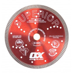 OX MPS SUPERIOR Turbo Diamond Blade 9 inch
