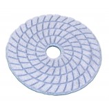 Dry Polishing White Pads For Concrete 125mm 3000# Grit Thor-2699
