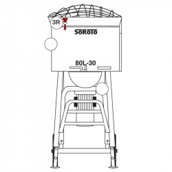 SoRoTo Rubber Strap for Grid Lid 80.003R