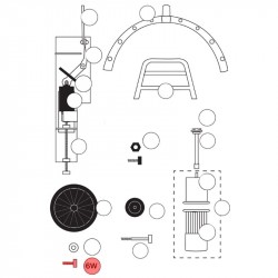 SoRoTo Washer (1 pc) for 300 mm wheel 80.006W