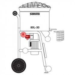 SoRoTo Switch 9,5 amp. W/thermal circuit breaker 80008-AUS