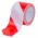 OX 75mm x 100m Red/White Double Sided Barrier Tape - 20/Box OX-S243210