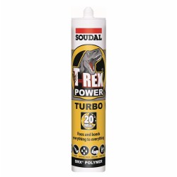 Soudal T-Rex 290ml Power Turbo White 128371