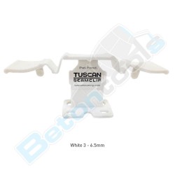 Tuscan Seam Clip White x150 TSCW0150