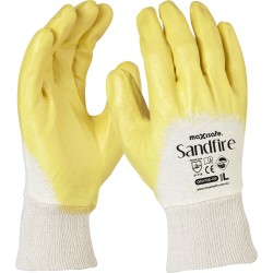 Maxisafe Sandfire Nitrile Medium Glove GNY125-08