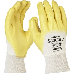 Maxisafe Sandfire Nitrile Large Glove GNY125-09