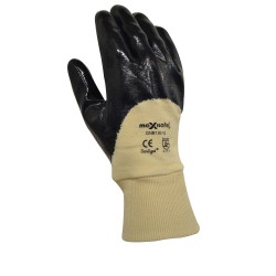Maxisafe Blue Knight 3/4 Nitrile Coated Medium Glove GNB130-08