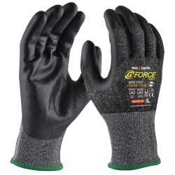 Maxisafe G-Force Cut 5 2XLarge Grey Glove with Micro-Foam NBR Coating GKH197-11