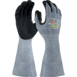 Maxisafe G-FORCE Cut 5 36cm Foam NBR Long Cuff XLarge Grey Glove GKN189-10