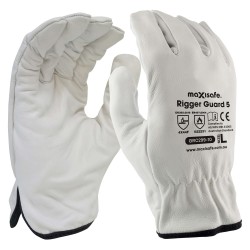 Maxisafe ‘Rigger Guard 5’ Cut Resistant Medium Green Glove GRC299-08