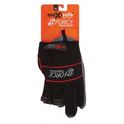Maxisafe G-Force ‘Tradesman’ 2 Finger Medium Gloves GMF118-09