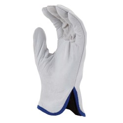 Maxisafe Natural Full-Grain Rigger Large Blue Gloves GRB140-10