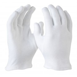 Maxisafe Cotton Interlock – Hemmed Cuff Mens Gloves GCI100/L