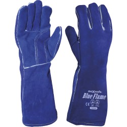 Maxisafe ‘Blue Flame’ Premium Kevlar Welder’s Glove GWB163