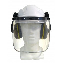 Maxisafe Clear Visor Earmuffs Hat HFK425a