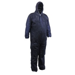 Maxisafe Blue Polypropylene Disposable Small Coverall CPB615-S