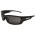 Maxisafe ‘Denver’ Premium Black Frame Mirror Safety Glasses EDE307