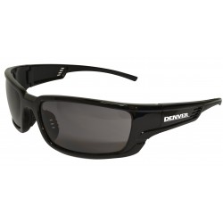 Maxisafe ‘Denver’ Premium Black Frame Mirror Safety Glasses EDE307