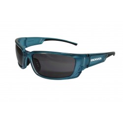Maxisafe ‘Denver’ Premium Blue Frame Mirror Safety Glasses EDE309