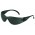 Maxisafe ‘Texas’ Smoke Anti-Fog Mirror Safety Glasses EBR331e