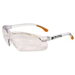 Maxisafe ‘Kansas’ Clear Anti-Fog Mirror Safety Glasses EKA304