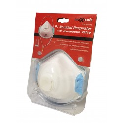 Maxisafe P1 Respirator with Pack of 3 Valve RES502C-3