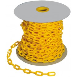 Maxisafe Heavy Duty 6mm Yellow Plastic Safety Chain BSC759-40