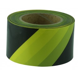 Maxisafe Black and Yellow Barricade Tape BRY712