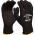 Maxisafe 'RippaGrippa' Black Nitrile Blue Large Polyester Glove GPN228-09