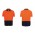 Maxisafe Orange Navy Short Sleeve Large Polo Shirt CPO967-L