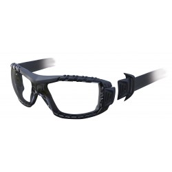 Maxisafe “Evolve” A/F Clear Lense Safety Head Band Strap Glasses EVO370-H